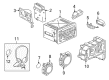 Pontiac Aztek Car Speakers Diagram - 15223476