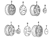 1991 Chevy Cavalier Spare Wheel Diagram - 12339171