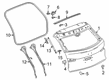 Cadillac Liftgate Hinge Diagram - 23276956