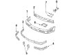 Buick Riviera Bumper Diagram - 1637474