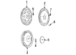Chevy Monte Carlo Wheel Cover Diagram - 9593410