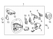 Chevy Automatic Transmission Shift Position Sensor Switch Diagram - 13546819