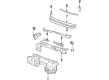 1986 Chevy Corvette Dash Panels Diagram - 10234814