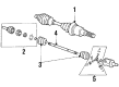 Buick Drive Shaft Diagram - 7846164