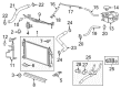 Cadillac XTS Thermostat Diagram - 12681132