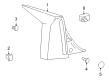 Cadillac XLR Back Up Light Diagram - 20756025