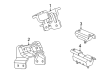 2005 Chevy Silverado 2500 HD Engine Mount Bracket Diagram - 15113855