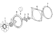 GMC Fan Shroud Diagram - 84311332