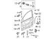 Saturn Vue Door Lock Actuator Diagram - 15253151