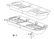 Chevy Trailblazer Seat Cushion Pad Diagram - 42763168