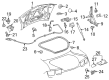 Chevy Door Lock Cylinder Diagram - 92228958