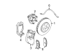 Cadillac Brake Calipers Diagram - 89047727
