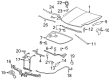 Chevy Hood Cable Diagram - 15242999