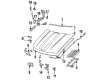 Pontiac Grand Prix Hood Latch Diagram - 10130484