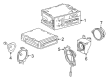 Chevy Silverado 2500 HD Car Speakers Diagram - 15204328