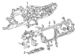 Chevy Dash Panel Vent Portion Covers Diagram - 84681967