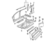Chevy Silverado 1500 LTD Body Mount Hole Plug Diagram - 22579564
