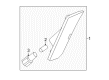 Cadillac Turn Signal Light Connector Diagram - 25794790