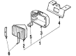 Pontiac Fog Light Diagram - 999451