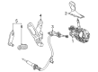 Cadillac CT4 Automatic Transmission Shift Levers Diagram - 84791124