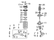 Saturn Steering Knuckle Diagram - 22990753