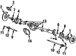 Chevy C20 Brake Calipers Diagram - 18036664