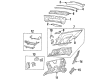 Buick Floor Pan Diagram - 12537895