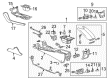 Cadillac Center Console Latch Diagram - 92243985