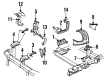 Pontiac Motor And Transmission Mount Diagram - 10137340