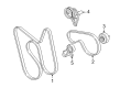 Chevy Drive Belt Diagram - 12649156