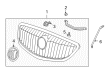 2014 Buick Enclave Emblem Diagram - 25854511