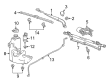 Chevy Washer Reservoir Diagram - 84454003