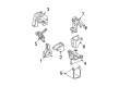 Pontiac Vibe Engine Mount Diagram - 88970161