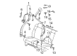 2004 Pontiac Aztek Seat Belt Diagram - 88957310