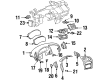 Pontiac Bonneville Ignition Switch Diagram - 25721650