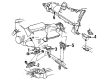 1991 GMC Syclone Motor And Transmission Mount Diagram - 15675038