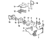 Chevy A/C Idler Pulley Diagram - 6556717