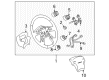 GMC Yukon XL 2500 Steering Wheel Diagram - 10364743