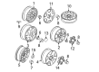 Saturn Vue Spare Wheel Diagram - 9595642