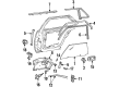 Cadillac Window Channel Diagram - 20720464