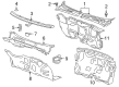 Chevy Cruze Limited Body Mount Hole Plug Diagram - 93740116