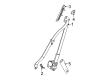 Chevy Equinox Seat Belt Diagram - 89022937