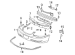 Chevy Impala Bumper Diagram - 12335971