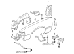 1988 Pontiac Grand Am Door Moldings Diagram - 12392710