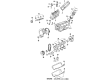 Pontiac Cylinder Head Diagram - 12575059
