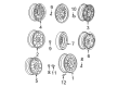 1997 Buick Park Avenue Spare Wheel Diagram - 9593143