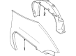 Chevy Lumina APV Fender Splash Shield Diagram - 10210070