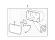 2006 Hummer H3 Side View Mirrors Diagram - 15884837