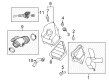 2014 Buick Enclave PCV Valve Hose Diagram - 12648138