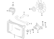 GMC Radiator fan Diagram - 84945674